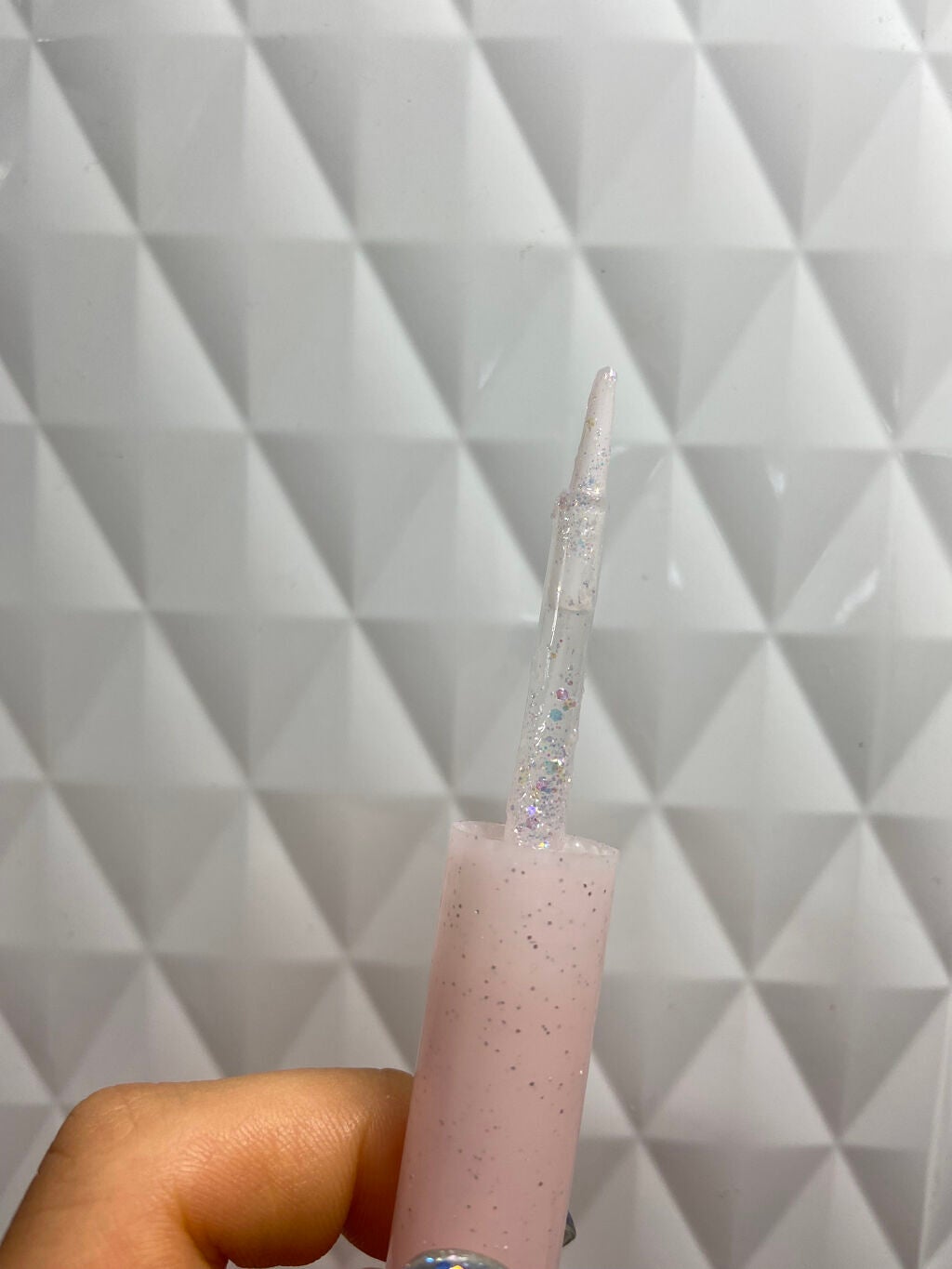 シュガー トゥインクル リキッド グリッター/PERIPERA/グリッターを使ったクチコミ(4枚目)