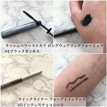 CLINIQUE ラッシュ パワー マスカラ セットのクチコミ「ホリデー6つ目は𖠰CLINIQUE𖠰
⁡
⁡
⁡
【CLINIQUE】
LASH POWER .....」（2枚目）