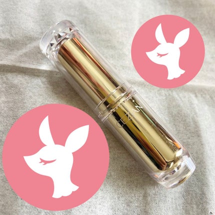 ラスティンググロスリップ/CEZANNE/口紅を使ったクチコミ(3枚目)