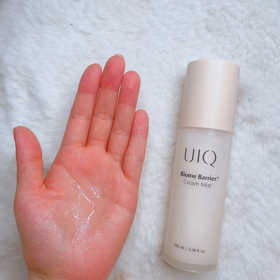 バイオームバリア クリームミスト/UIQ/ミスト状化粧水を使ったクチコミ（3枚目）