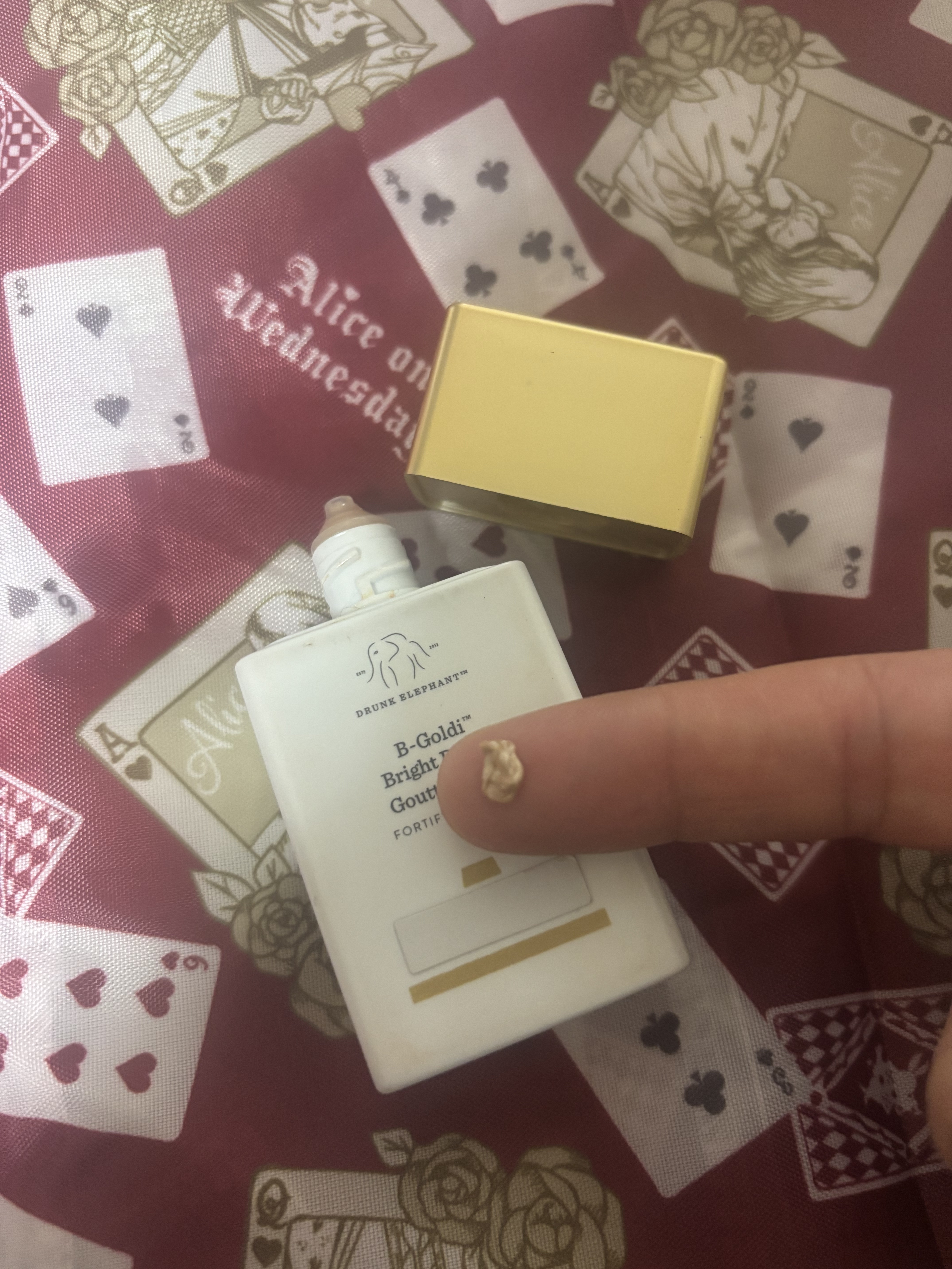 ビーゴールディ ブライト ドロップス/Drunk Elephant/美容液を使ったクチコミ（2枚目）