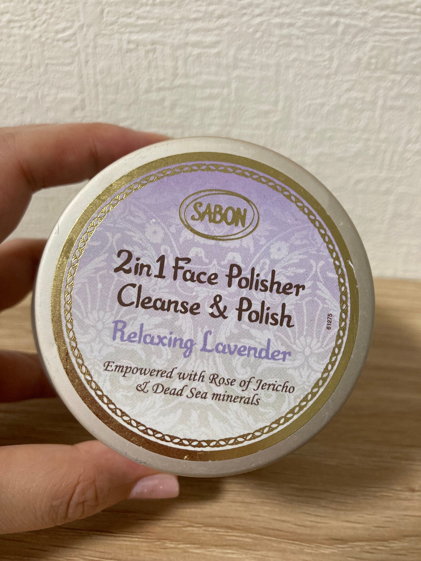 フェイスポリッシャー リラクシング(ラベンダー)/SABON/スクラブ・ゴマージュを使ったクチコミ(2枚目)