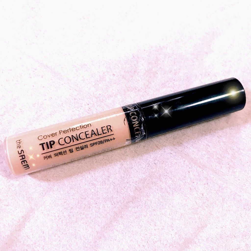 カバーパーフェクション チップコンシーラー/the SAEM/リキッドコンシーラーを使ったクチコミ(1枚目)