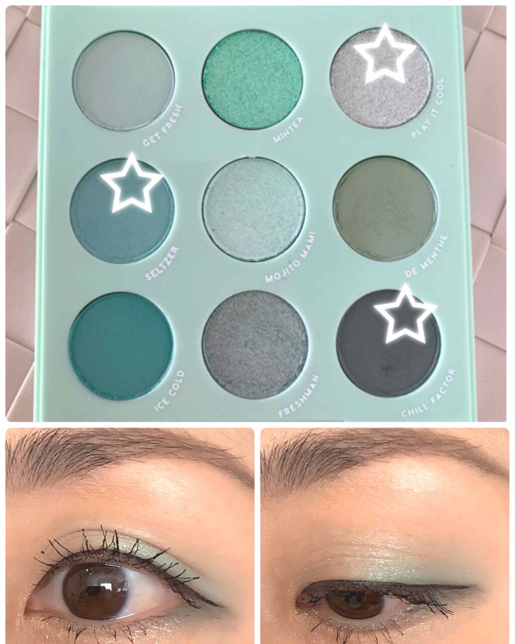 mint to be/ColourPop/アイシャドウパレットを使ったクチコミ（1枚目）