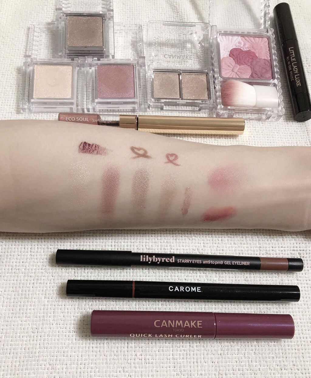 Starry Eyes Am9 to Pm9 Gel Eyeliner #14 レッドブリック/lilybyred/ジェルアイライナーを使ったクチコミ（2枚目）