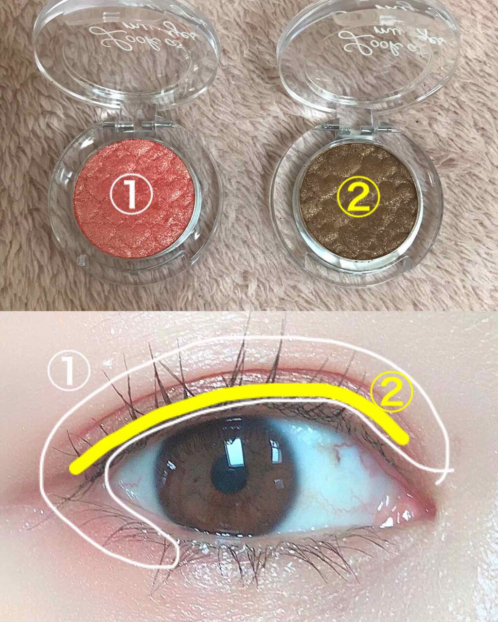 ルックアット マイアイジュエル/ETUDE/単色アイシャドウを使ったクチコミ(3枚目)