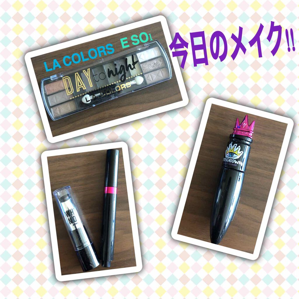 DAY TO NIGTHT la.colorsアイシャドウ/サンキューマート/アイシャドウパレットを使ったクチコミ（1枚目）