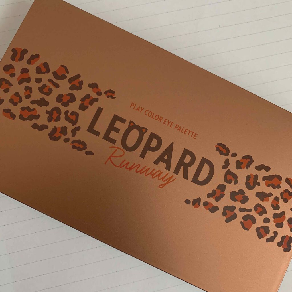 プレイカラーアイパレット レオパードランウェイ/ETUDE/アイシャドウパレットを使ったクチコミ(1枚目)