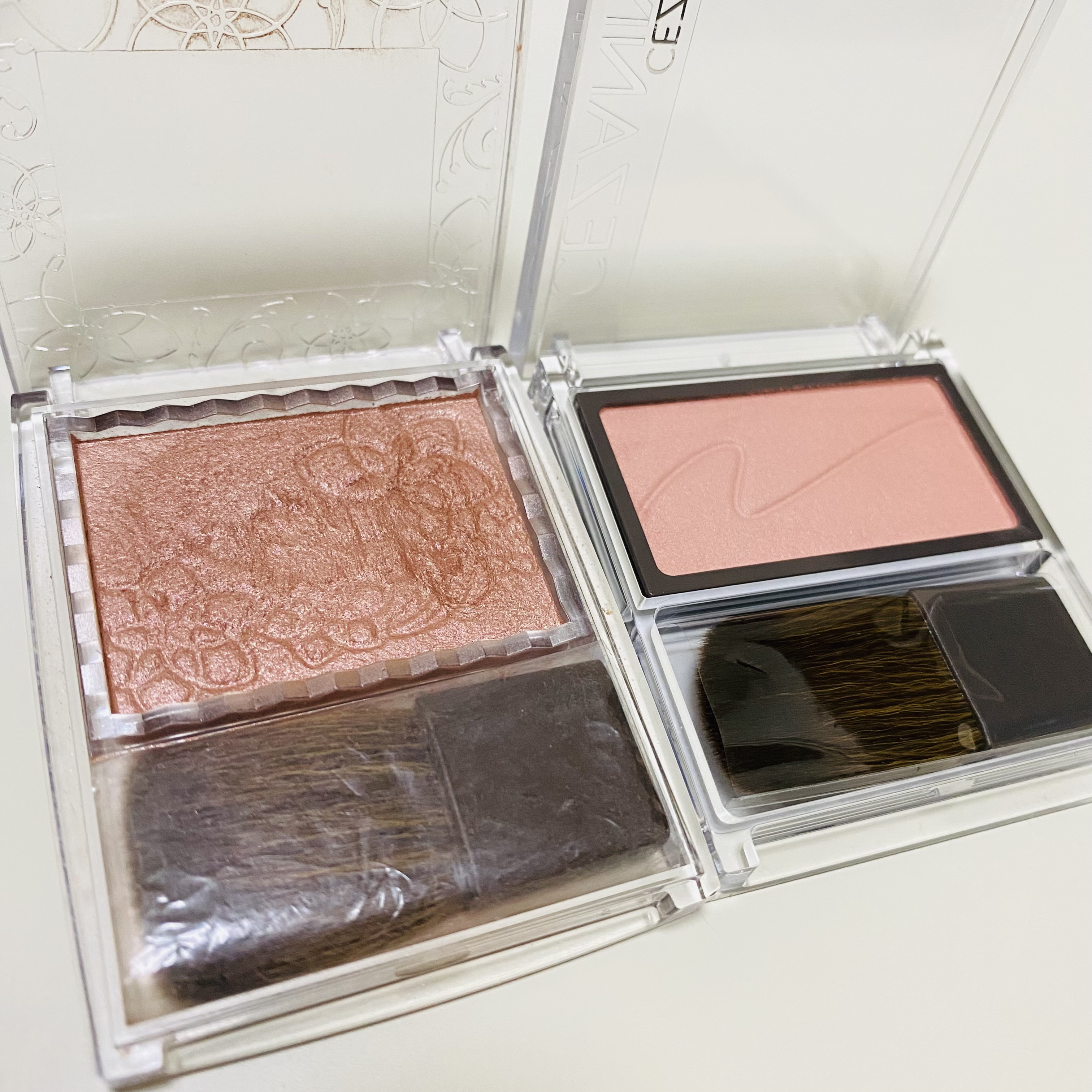 パールグロウチーク/CEZANNE/パウダーチークを使ったクチコミ（3枚目）