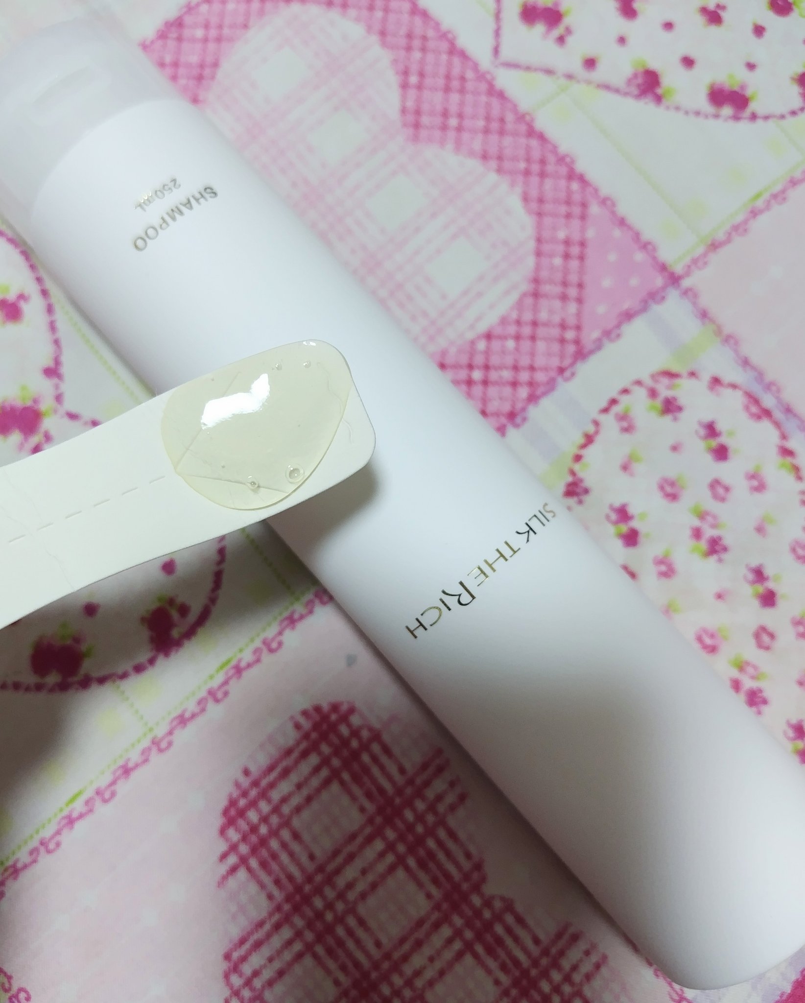 SILK THE RICH モイスト&リペア シャンプー・トリートメント/SILK THE RICH/市販シャンプーを使ったクチコミ（2枚目）