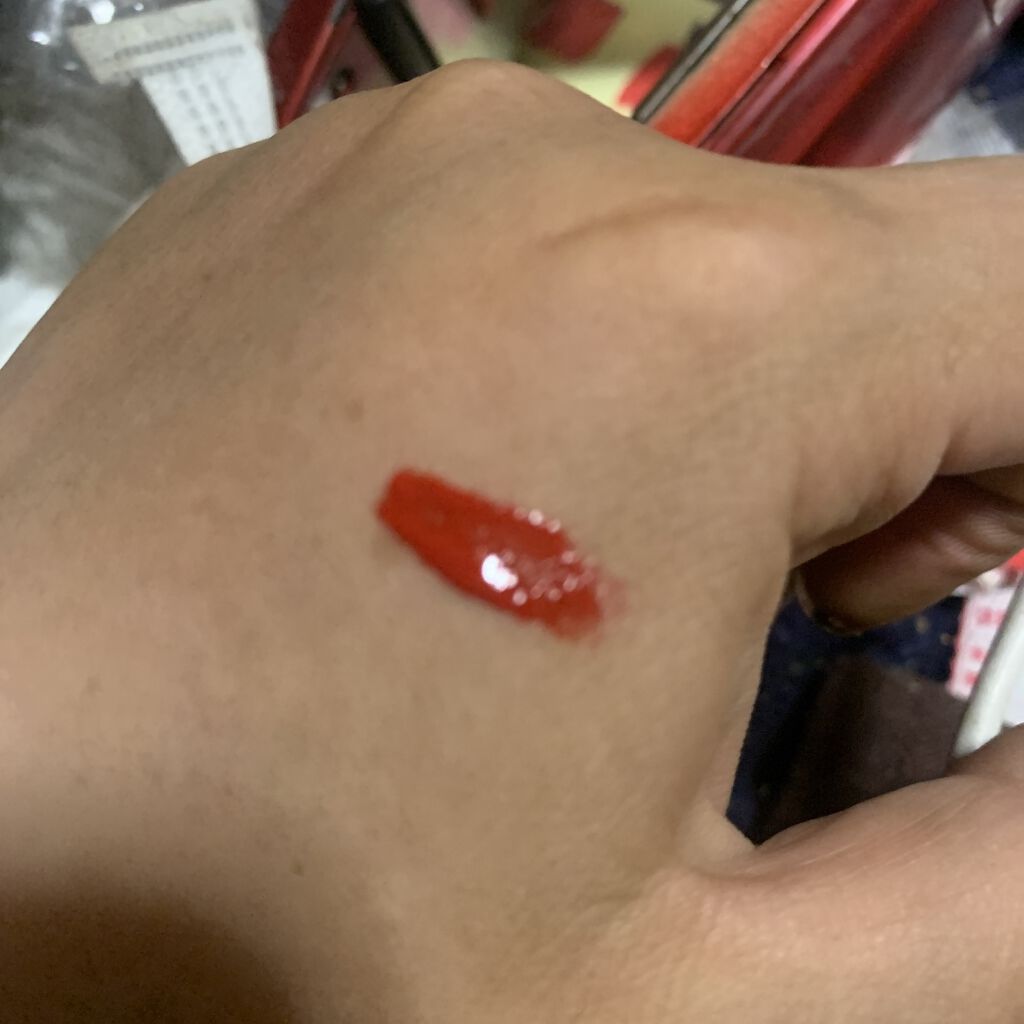 ルージュ ピュールクチュール ヴェルニ No9 ルージュラック/YVES SAINT LAURENT BEAUTE/口紅を使ったクチコミ（2枚目）