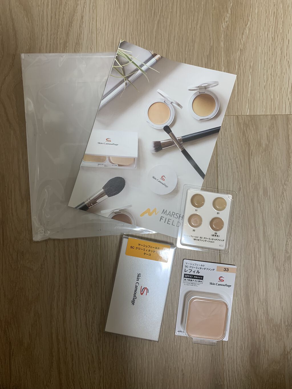 マーシュフィールド SC クリーミィタッチファンデ 33/マーシュ・フィールド/クリーム・エマルジョンファンデーションを使ったクチコミ（1枚目）