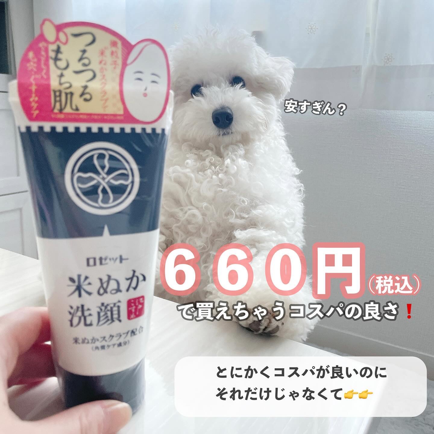 江戸こすめ 米ぬか洗顔/ロゼット/洗顔フォームを使ったクチコミ（3枚目）