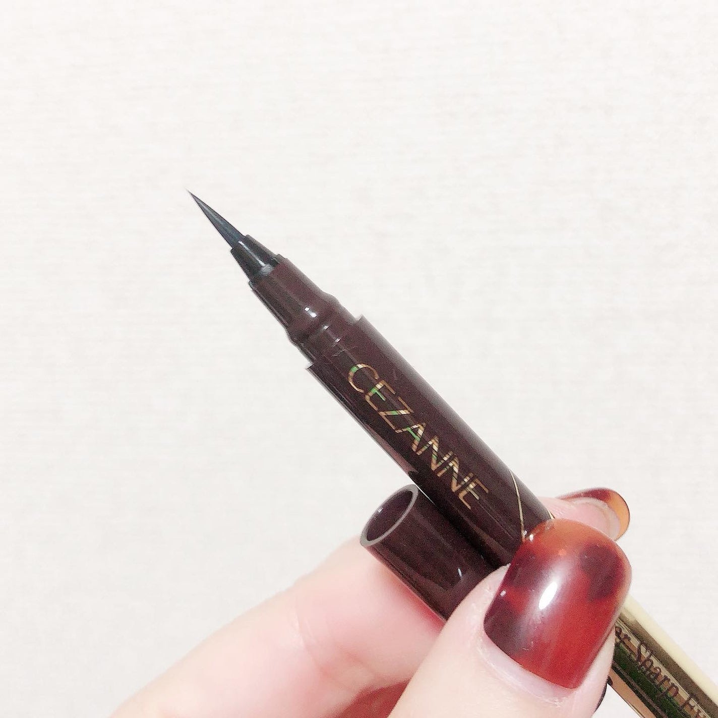 極細アイライナーEX/CEZANNE/リキッドアイライナーを使ったクチコミ(2枚目)