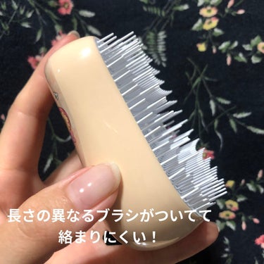 コンパクトスタイラー/TANGLE TEEZER/ヘアブラシを使ったクチコミ（3枚目）