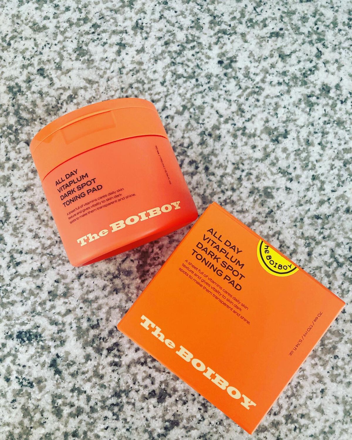 オールデイビタプラムスポットトーニングパッド/TheBOIBOY/トナーパッドを使ったクチコミ(1枚目)