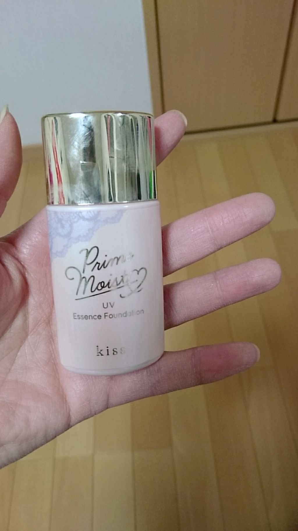 プライムモイスト UVエッセンスファンデ/KiSS/リキッドファンデーションを使ったクチコミ(1枚目)