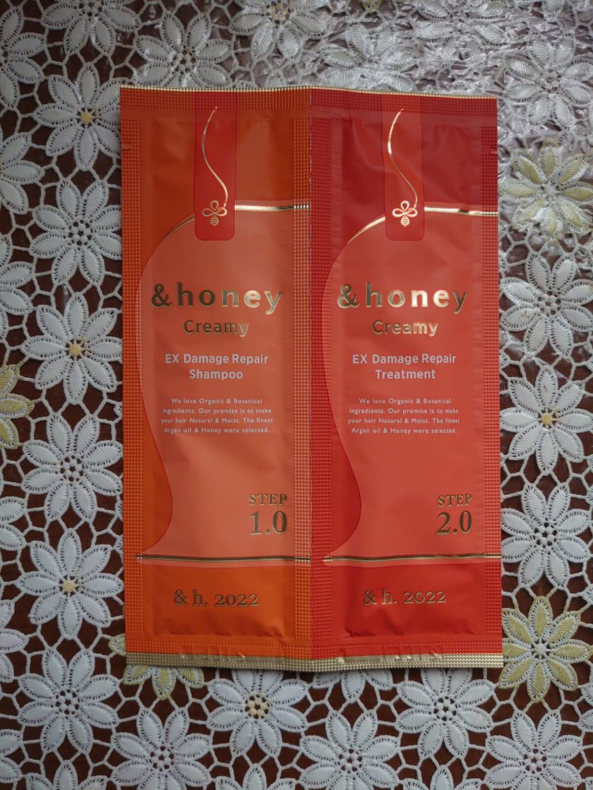 Creamy EXダメージリペアシャンプー1.0/ヘアトリートメント2.0/&honey/市販シャンプーを使ったクチコミ(1枚目)