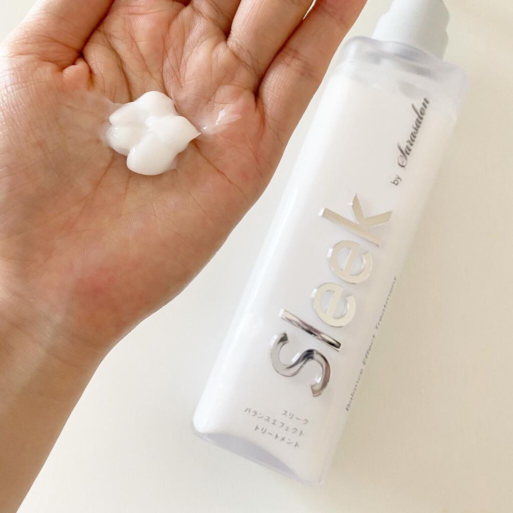 バランスエフェクトシャンプー/トリートメント/スリーク by サラサロン/市販シャンプーを使ったクチコミ(3枚目)