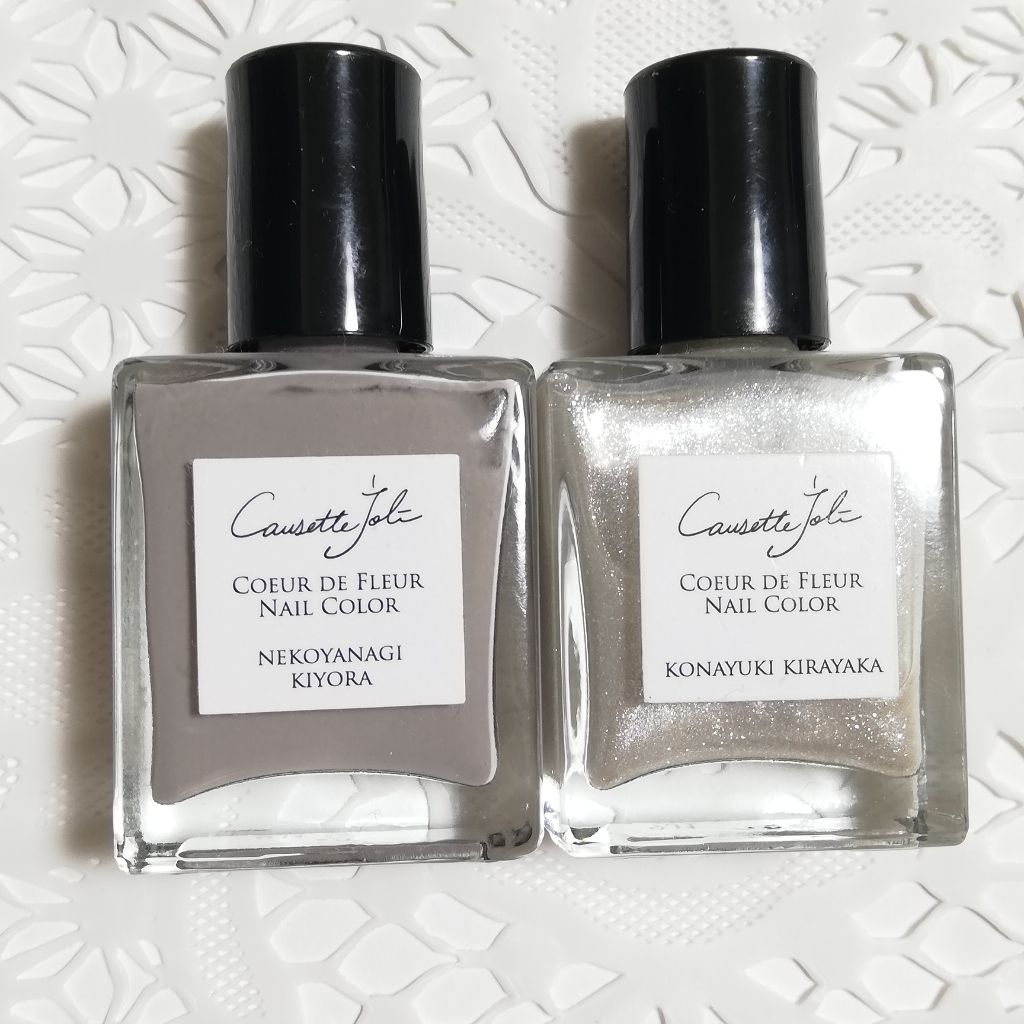 Coeur de Fleur Nail Color NEKOYANAGI KIYORA 【ねこやなぎきよら】/Causette.Joli/マニキュアを使ったクチコミ（2枚目）