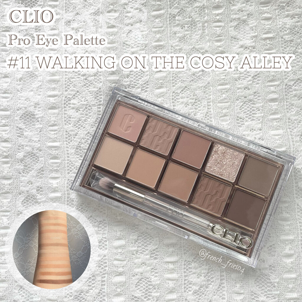 プロ アイ パレット/CLIO/アイシャドウパレットを使ったクチコミ（1枚目）