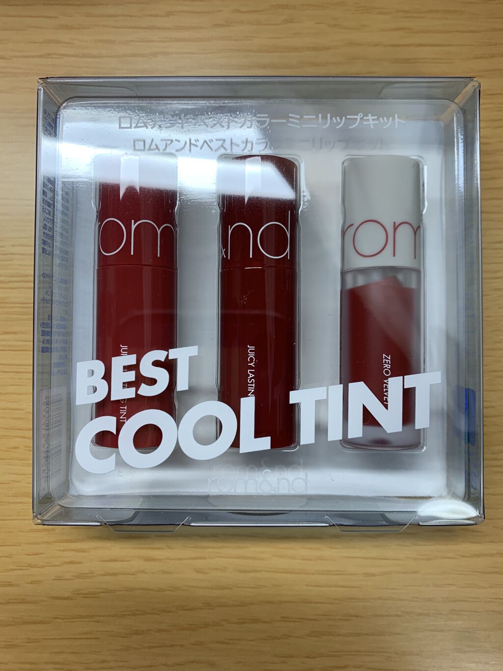 ゼロベルベットティント/rom&nd/リップティントを使ったクチコミ（1枚目）