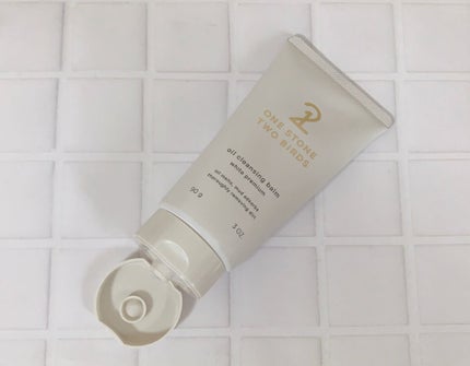 オイルクレンジングバーム ホワイトプレミアム/ONE STONE TWO BIRDS/クレンジングバームを使ったクチコミ(3枚目)