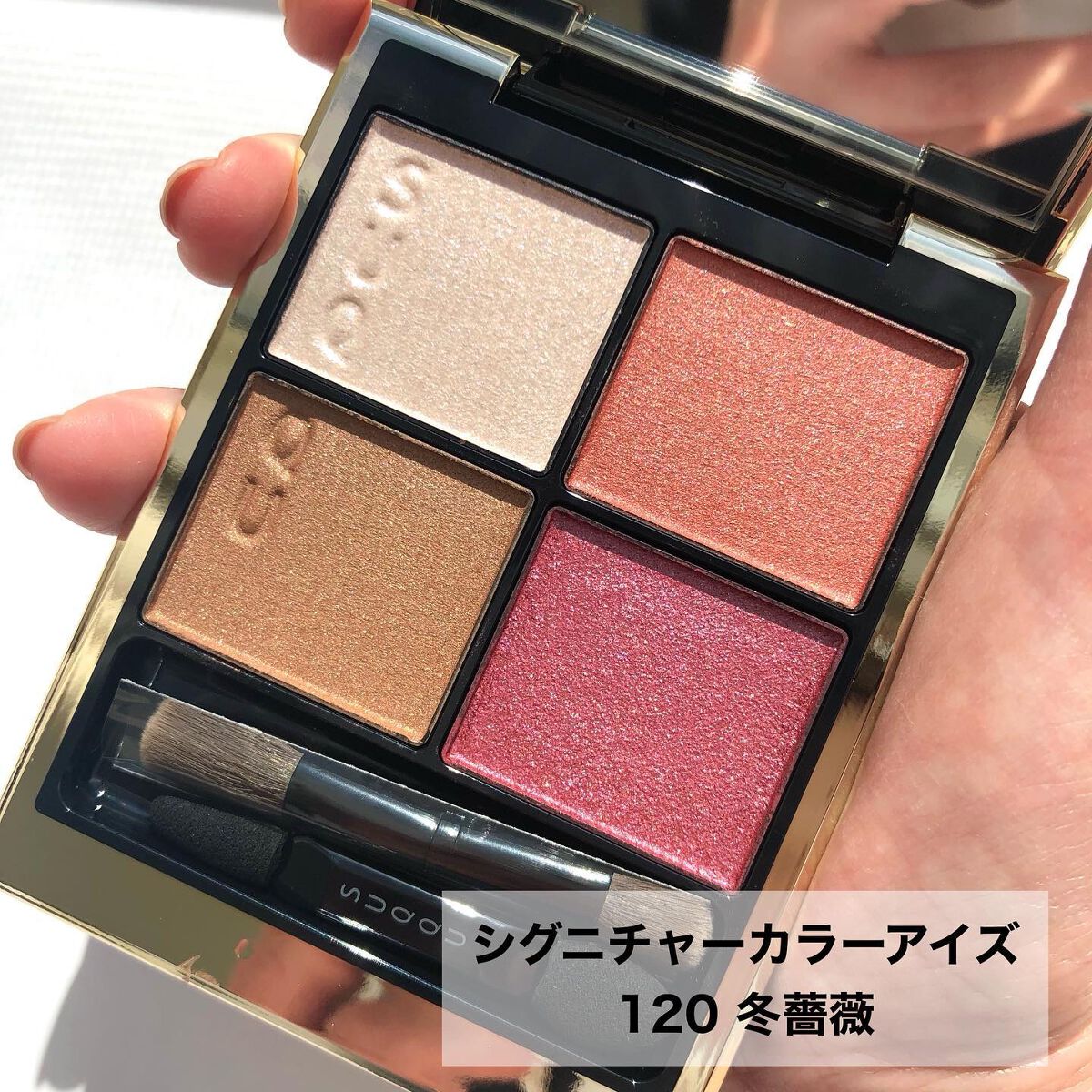 シグニチャー カラー アイズ/SUQQU/アイシャドウパレットを使ったクチコミ（2枚目）