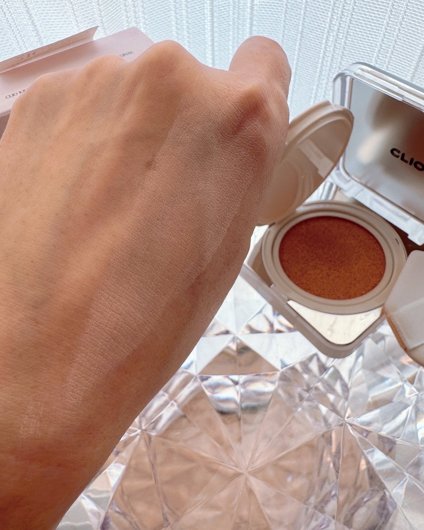 キル カバー ファンウェア クッション ザ オリジナル/CLIO/クッションファンデーションを使ったクチコミ(2枚目)