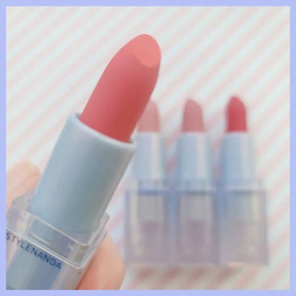 3CE SOFT MATTE LIPSTICK/3CE/口紅を使ったクチコミ(3枚目)