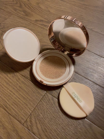 プロテーラービーグロウクッション(オールニュー)/espoir/クッションファンデーションを使ったクチコミ(3枚目)