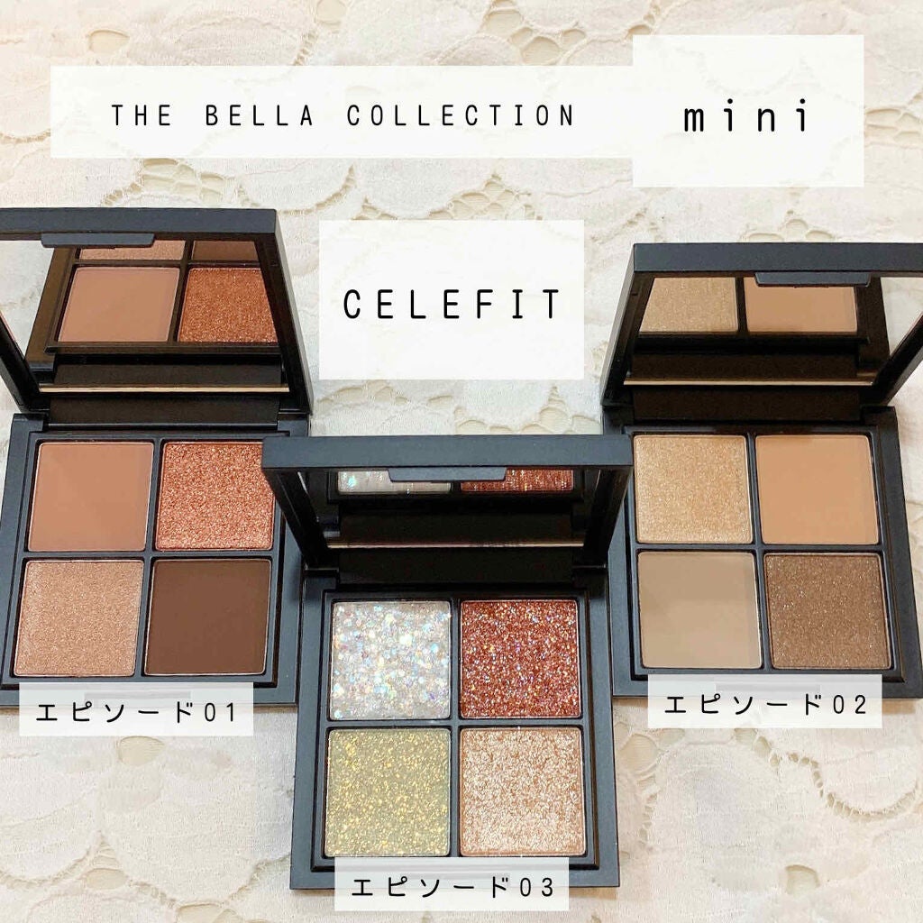 THE BELLA COLLECTION mini/CELEFIT/アイシャドウパレットを使ったクチコミ(1枚目)