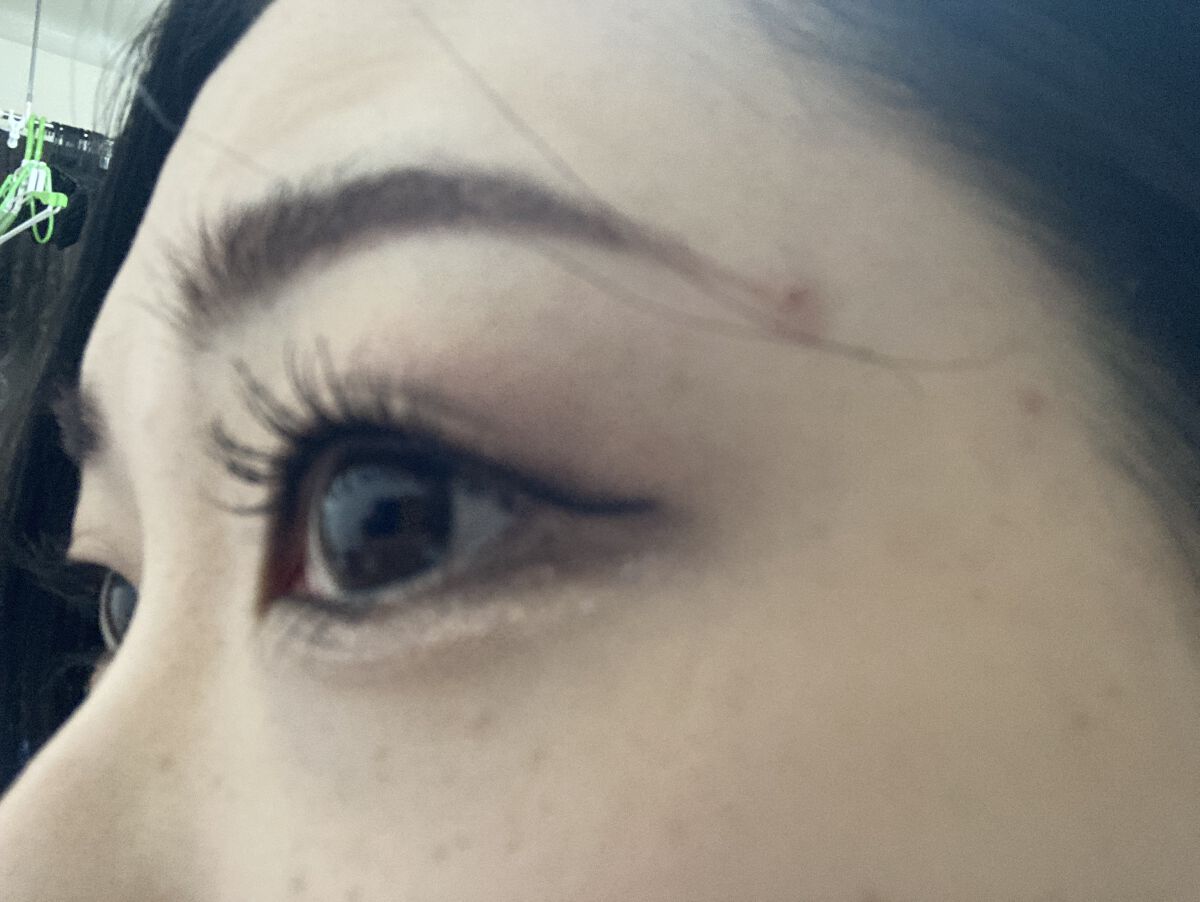 ボリューム＆カールマスカラ スーパーWP 01 漆黒ブラック/ヒロインメイク/マスカラを使ったクチコミ（1枚目）