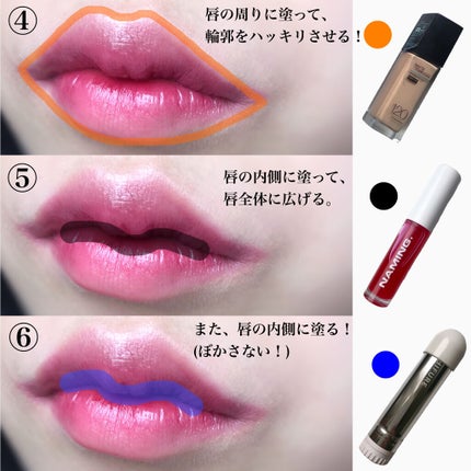 口紅(詰替用)/ちふれ/口紅を使ったクチコミ(4枚目)