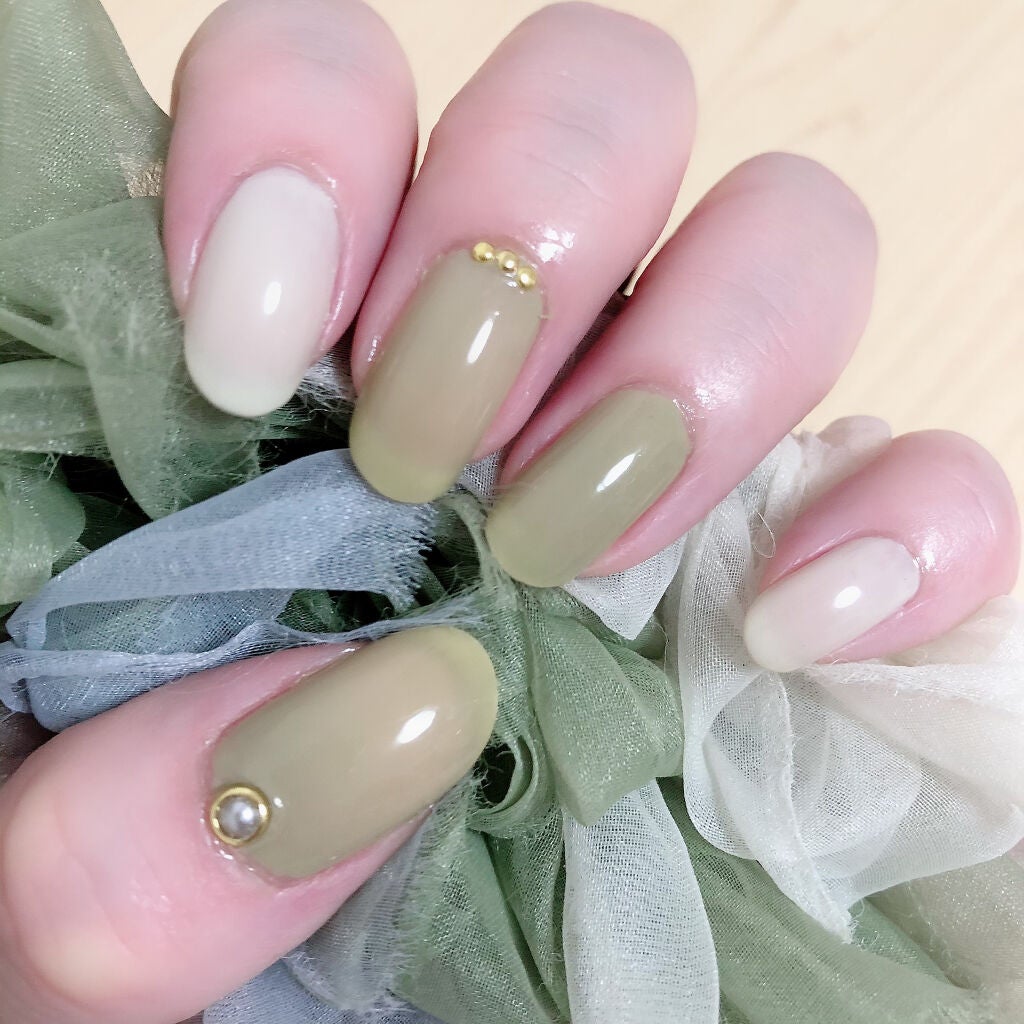 グロッシーコート/スキューズミー/オールインワンネイルを使ったクチコミ(1枚目)