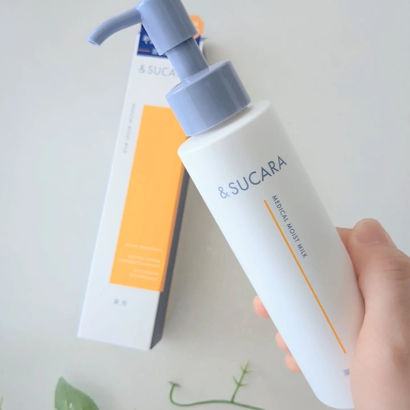 〈医薬部外品〉薬用 モイスト 乳液 AS/&SUCARA/ボディミルクを使ったクチコミ（2枚目）