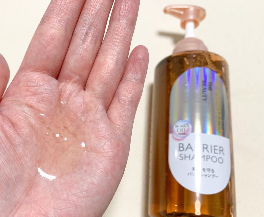 ザビューティ 髪のキメ美容素髪を守る バリアシャンプー/コンディショナー/エッセンシャル/シャンプー・コンディショナーを使ったクチコミ(2枚目)