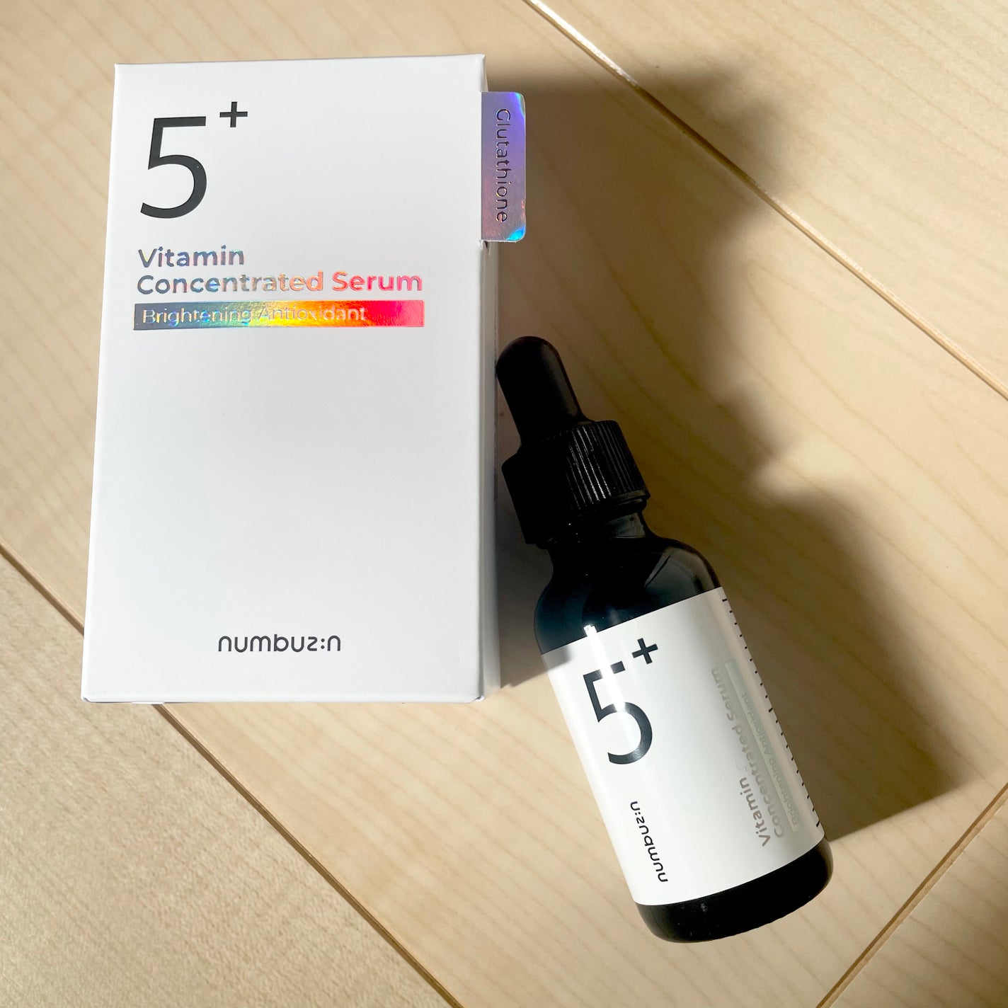 5番 白玉グルタチオンC美容液/numbuzin/美容液を使ったクチコミ(1枚目)