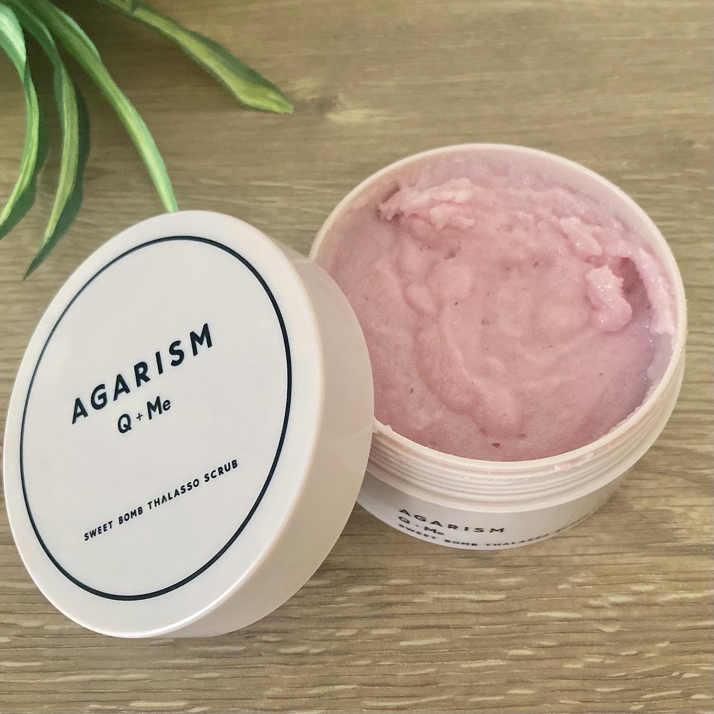 Q+Me スウィート ボム タラソ スクラブ/AGARISM/バストケア・ヒップケアを使ったクチコミ（3枚目）