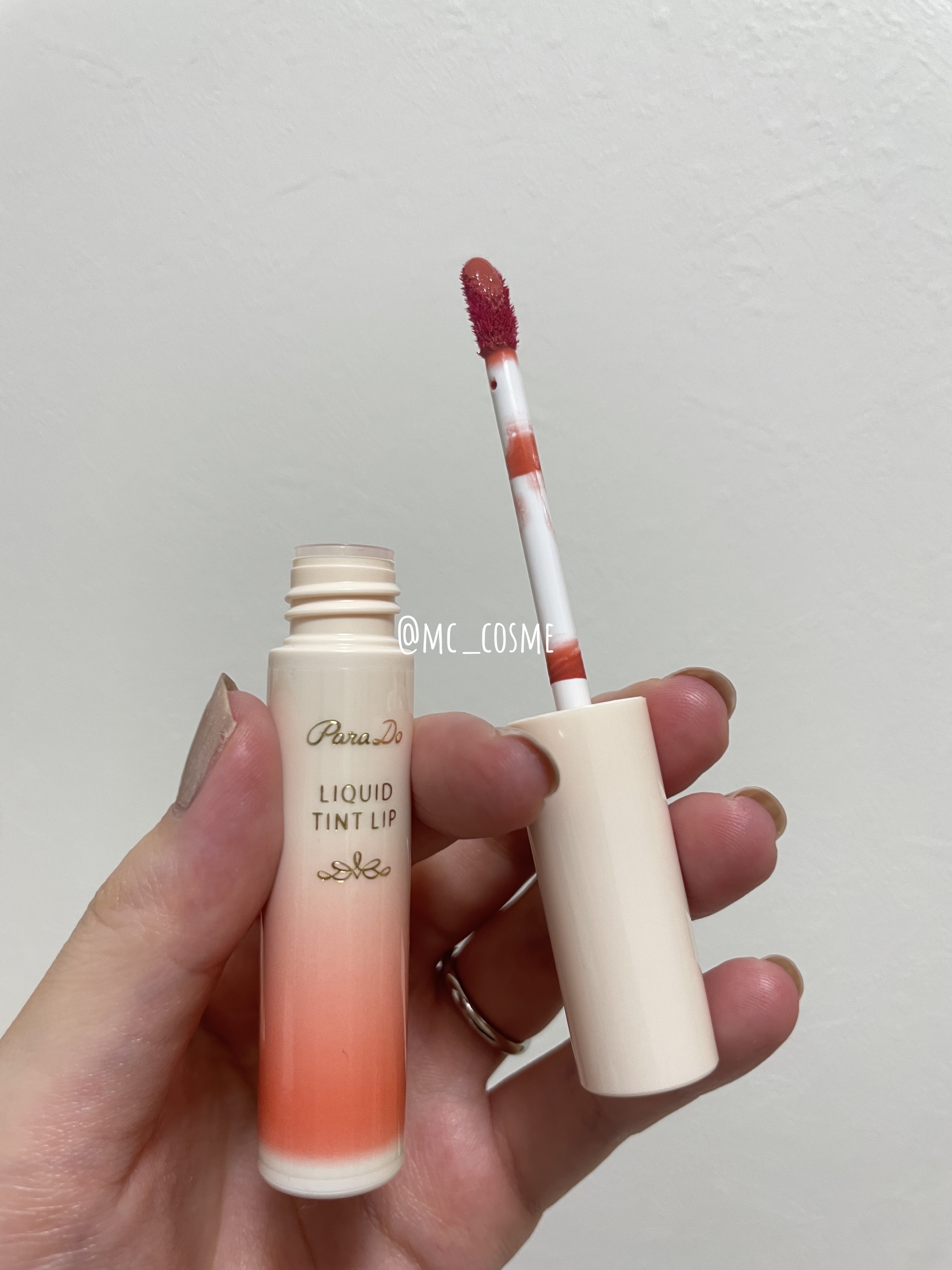 リキッドティントリップ/パラドゥ/リップティントを使ったクチコミ（2枚目）