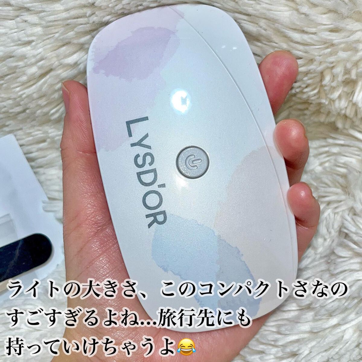 セミキュアジェルネイルシール ハンド用/LYSD’OR/ネイルシールを使ったクチコミ（3枚目）