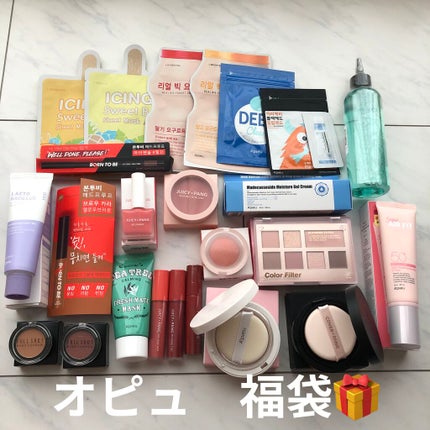 Qoo10 福袋/Qoo10/メイクアップキットを使ったクチコミ(1枚目)