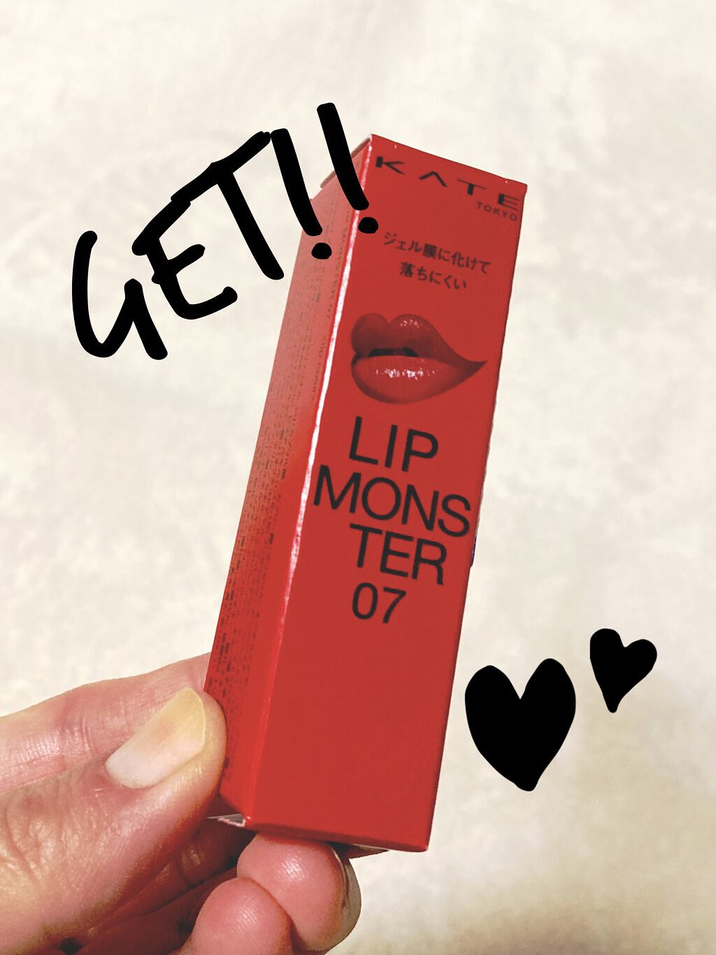 ケイト リップモンスター/KATE/口紅を使ったクチコミ（1枚目）