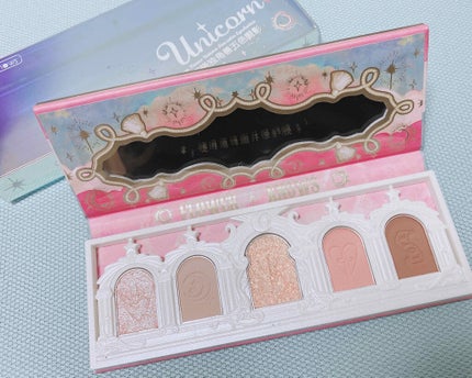 ユニコーンシリーズ アイシャドウパレット/FlowerKnows/アイシャドウパレットを使ったクチコミ(2枚目)