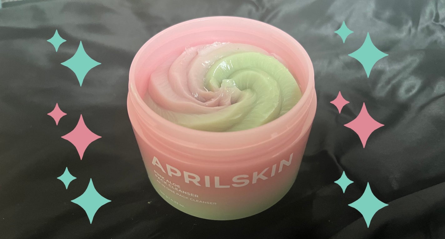 ピンクアロエメレンゲクレンザー/APRILSKIN/その他洗顔料を使ったクチコミ(1枚目)