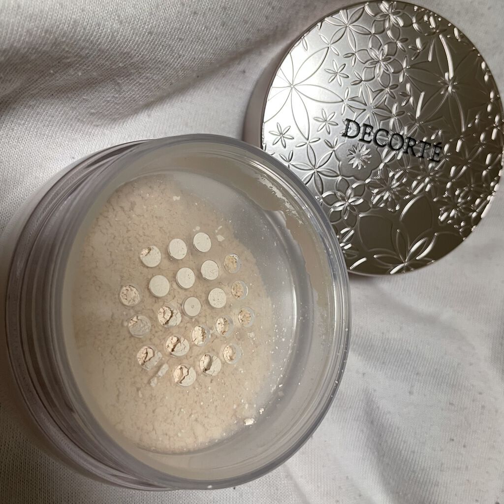 フェイスパウダー 10 misty beige/DECORTÉ/ルースパウダーを使ったクチコミ（3枚目）