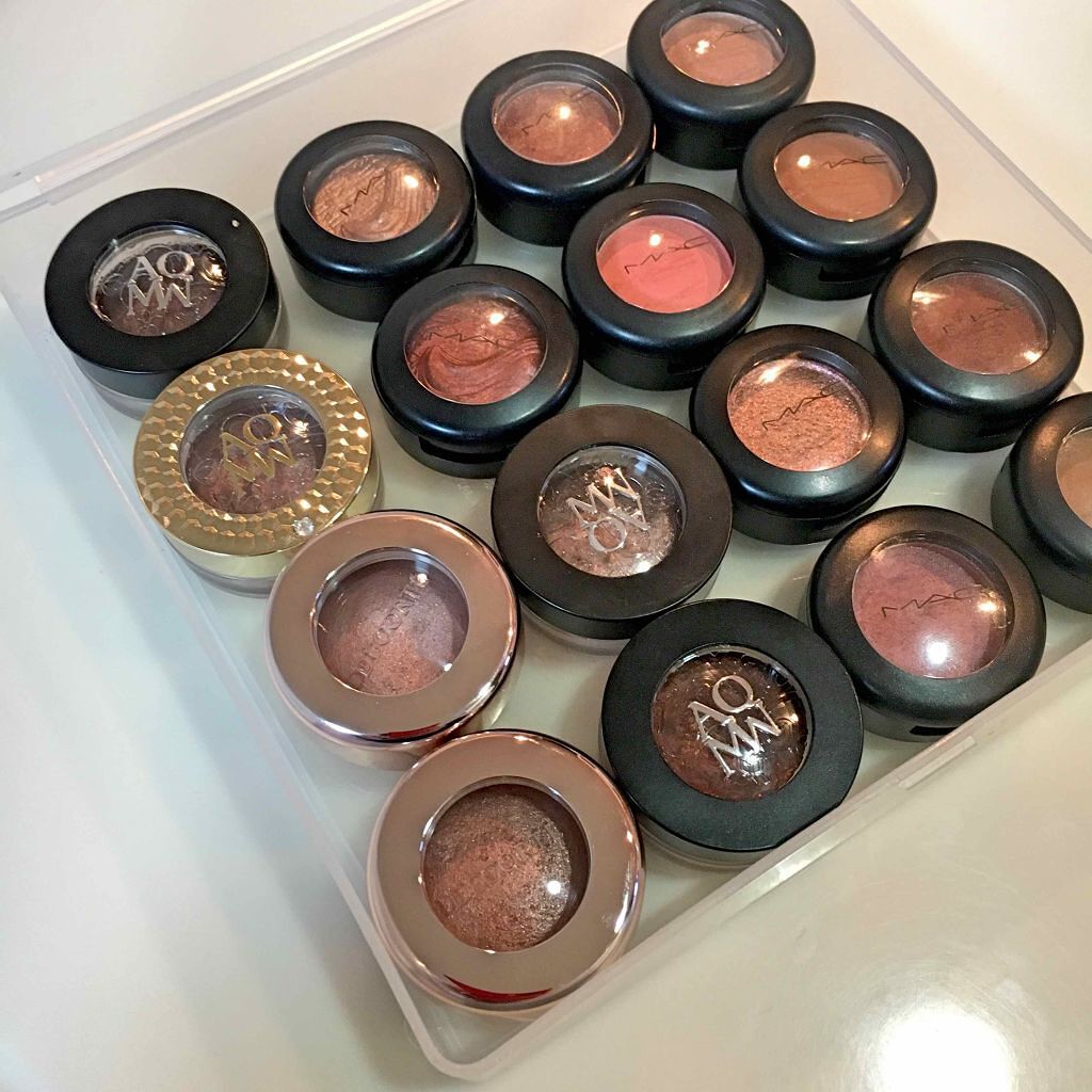 スモール アイシャドウ テクスチャー/M・A・C/単色アイシャドウを使ったクチコミ（2枚目）