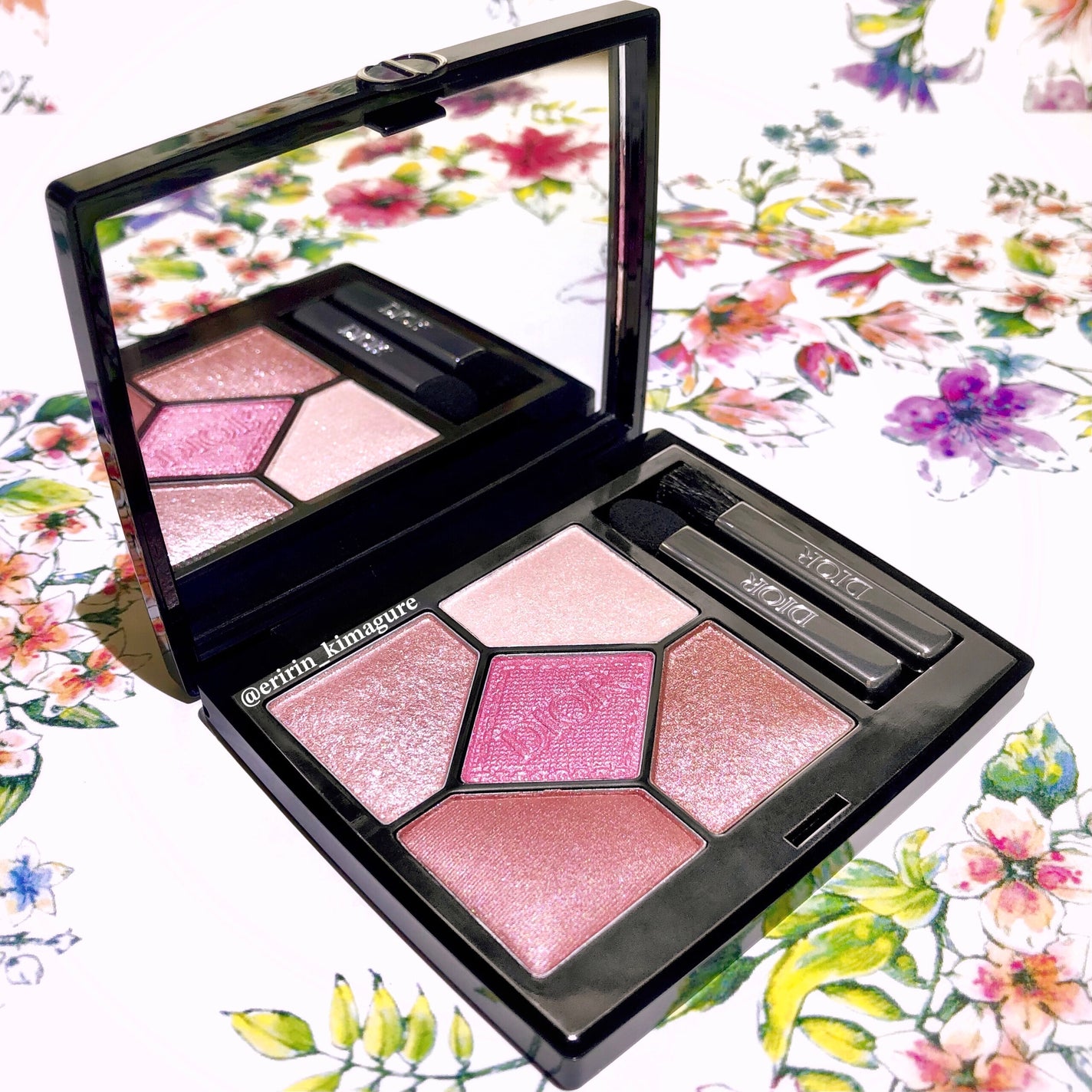Dior ディオール サンクルール 853 Dフローラル Dior アイシャドウパレット 853 Dフローラル 限定色レビュー