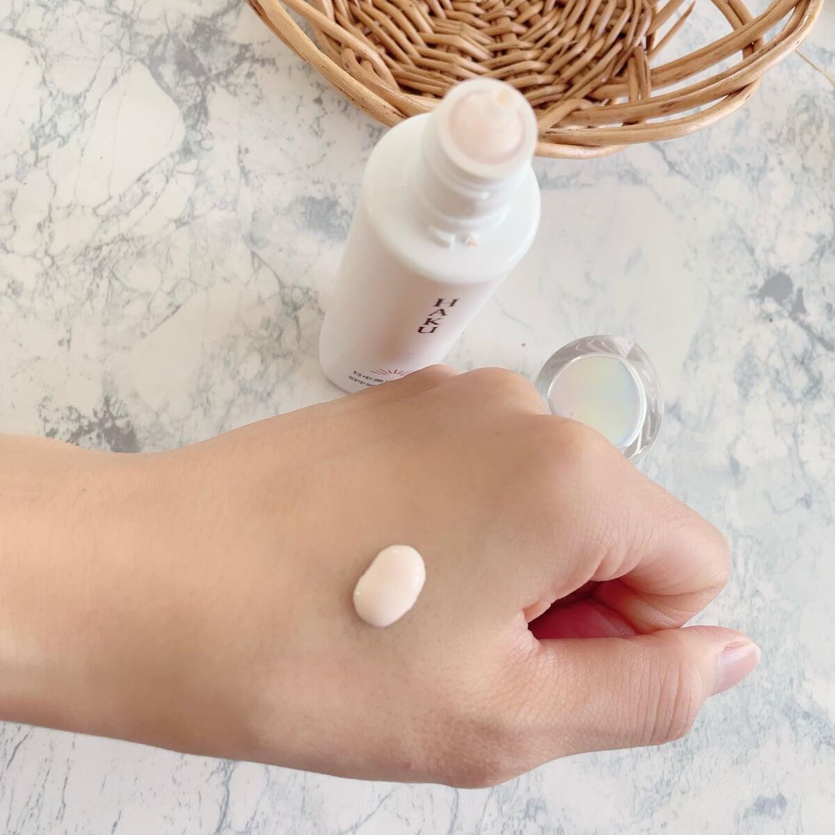 薬用　日中美白美容液/HAKU/美容液を使ったクチコミ（2枚目）