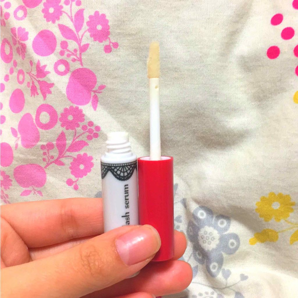 カンコレ まつげ美容液/DAISO/マスカラ下地を使ったクチコミ（3枚目）